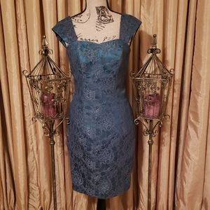 Jaeden Emerald Green Lace Dress